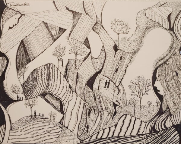 `Focus 14" x 11"